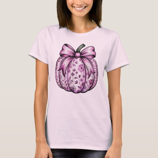 Pumpkin Aesthetic Chinoiserie Coquette Trendy To T-Shirt (Vorderseite)