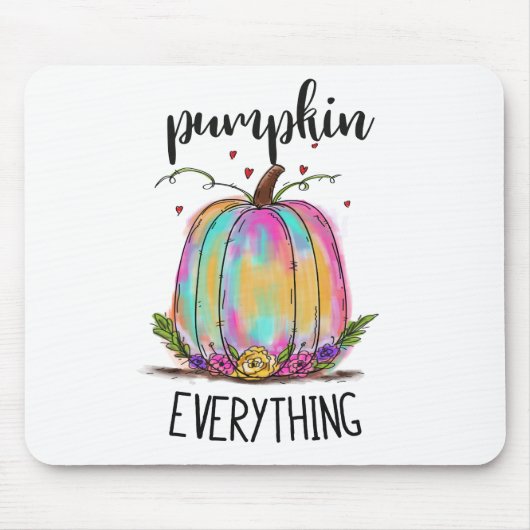 Pumpkin Alles farbenfrohe Pumpkin Mousepad (Vorne)