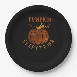 Pumpkin Alles Liebe Fall Pumpkin Gewürzsaison fall Pappteller