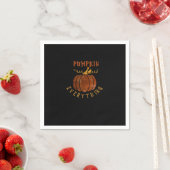 Pumpkin Alles Liebe Fall Pumpkin Gewürzsaison fall Serviette (Beispiel)