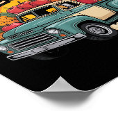 Pumpkin And Cking Crew Fall Harvest Thanksgiving Poster (Ecke)