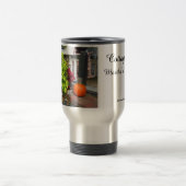 Pumpkin and Coleus - Martha's Vineyard Reisebecher (Mittel)