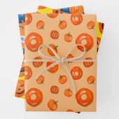 Pumpkin-Apfelwein Design Perfektes Halloween Geschenkpapier Set (Beispiel)