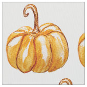Pumpkin Art, Fall Fabric Stoff (Nahaufnahme)