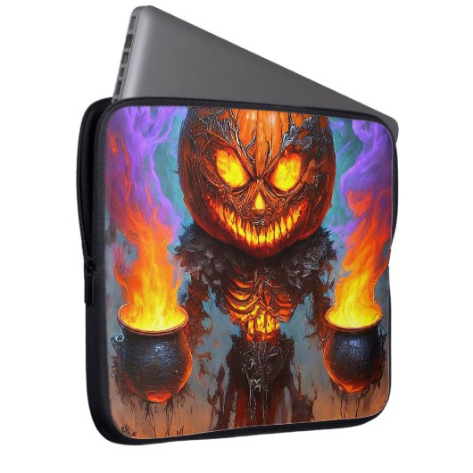 Pumpkin Art Laptopschutzhülle (Vorne Rechts)