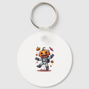 Pumpkin Astronaut � Spooky Space Explorer Shirt Schlüsselanhänger