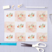 Pumpkin auf Weinflora Seidenpapier (Handwerk)