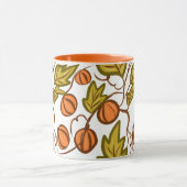 Pumpkin Autumn Hand Drawing Tasse (Zentrum)