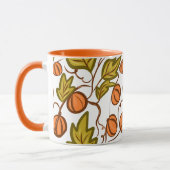 Pumpkin Autumn Hand Drawing Tasse (Links)