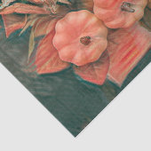 Pumpkin Autumn Orange Green Rustica Seidenpapier (Ausschnitt)