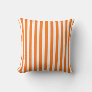 Pumpkin Autumnal Stripes Kissen