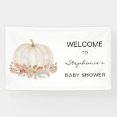 Pumpkin Baby Dusche Banner (Horizontal)