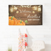 Pumpkin Baby Dusche Hintergrund Banner Herbst Herb (Insitu)