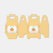 Pumpkin Baby Dusche Niedlich Fall Danke Geschenkschachtel (Ungefaltet)