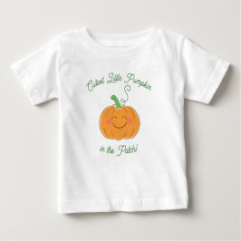 Pumpkin Baby Dusche Niedlicher Fall Baby T-shirt