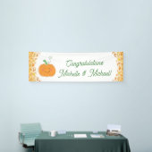 Pumpkin Baby Dusche Niedlicher Fall Banner (Messeveranstaltung)
