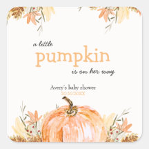 Pumpkin Baby Dusche
