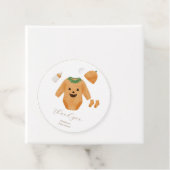 Pumpkin Baby Dusche Round Favor Tag Geschenkanhänger (Beispiel)