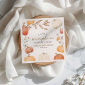 Pumpkin Baby Dusche Serviette
