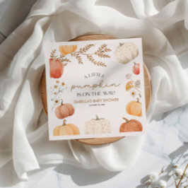 Pumpkin Baby Dusche Serviette