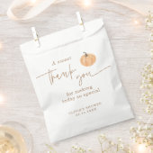 Pumpkin Baby Dusche Vielen Dank, Fall Baby Geschenktütchen (Ausgeschnitten)