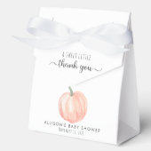 Pumpkin Baby Dusche Vielen Dank Geschenkschachtel (Vorderseite)