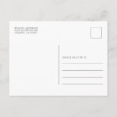 Pumpkin Baby Dusche Wasserfarbe Lilac Pink Roses Einladungspostkarte (Rückseite)