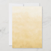 Pumpkin Baby Dusche Wasserfarbe Rosa Rosen Einladung (Rückseite)