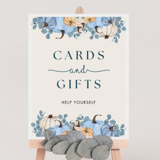 Pumpkin Baby-Duschkarten und Geschenkssignatur Poster