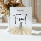 Pumpkin Baby Duschvorrichtung Poster