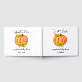 Pumpkin Baby Showdown Gästebuch (Voll)