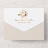 Pumpkin Baby Shower Einladung & Advice Card (Rückseite)