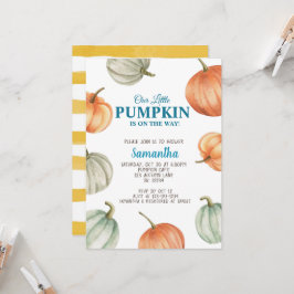 Pumpkin Baby Shower Einladung, Fall Baby Sprinkle Einladung