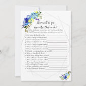 Pumpkin Baby Shower Game, der weiß, Vater am beste Einladung (Vorderseite)