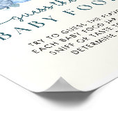 Pumpkin Baby Shower Raten Sie das Baby Food Game S Poster (Ecke)