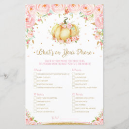 Pumpkin Baby Shower Was ist auf Ihrem Handyspiel