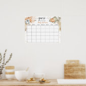 Pumpkin Baby Showrate Terminkalender Poster (Küche)