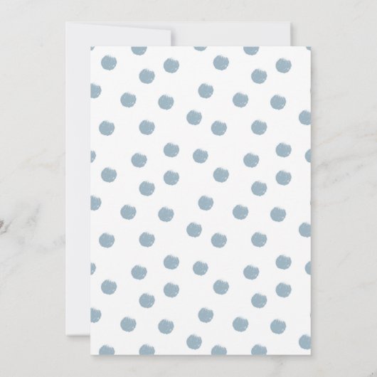 Pumpkin Babydusche Einladung Boy Fall Dusche (Rückseite)