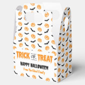 Pumpkin Bat Trick oder Treatlight Gable Geschenkschachtel (Geöffnet)