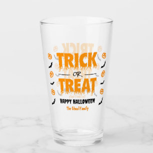 Pumpkin Bat Trick oder Treatlight Glas
