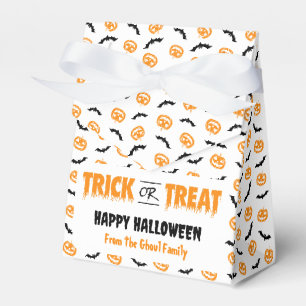 Pumpkin Bat Trick oder Treatment Light Zent Geschenkschachtel