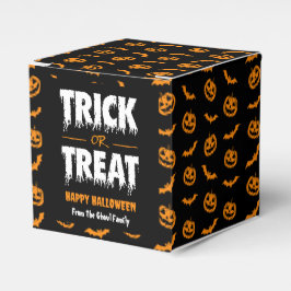 Pumpkin Bat Trick oder Treten Dunkler Cube Geschenkschachtel