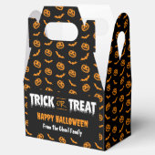 Pumpkin Bat Trick oder Treten Dunkler Gable Geschenkschachtel (Geöffnet)