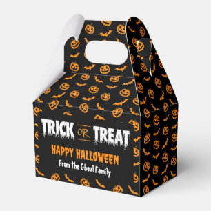 Pumpkin Bat Trick oder Treten Dunkler Gable Geschenkschachtel