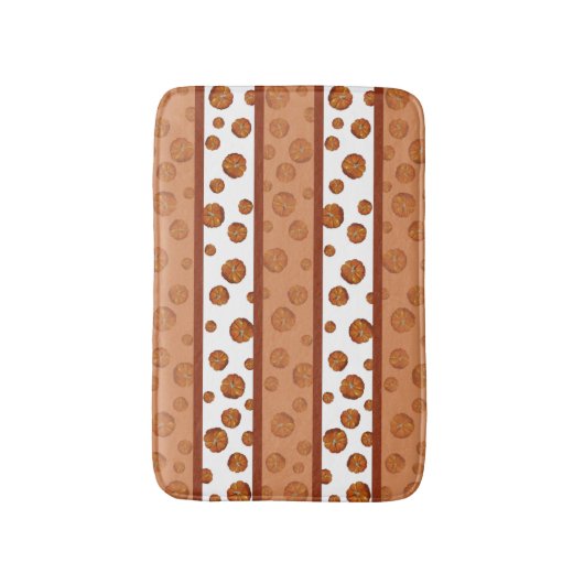 Pumpkin Bath Mats Badematte (Vorderseite Vertikal)