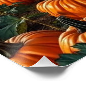 Pumpkin Bats Poster (Ecke)