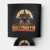 Pumpkin Beängstigend House, Halloween Dosenkühler (Vorderseite)