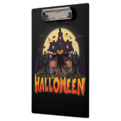 Pumpkin Beängstigend House, Halloween Klemmbrett (Links)