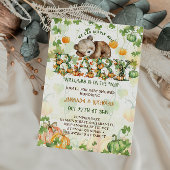 Pumpkin Bearly Wait Baby Dusche Einladung