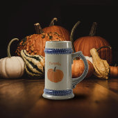 Pumpkin Beer Stein Bierglas